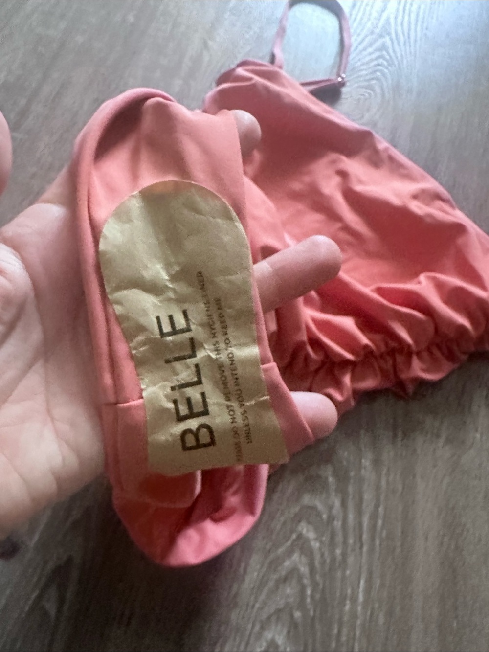 Free People Belle the Label Ruched Maillot One-Piece Swimsuit M NWOT - Picture 6 of 7